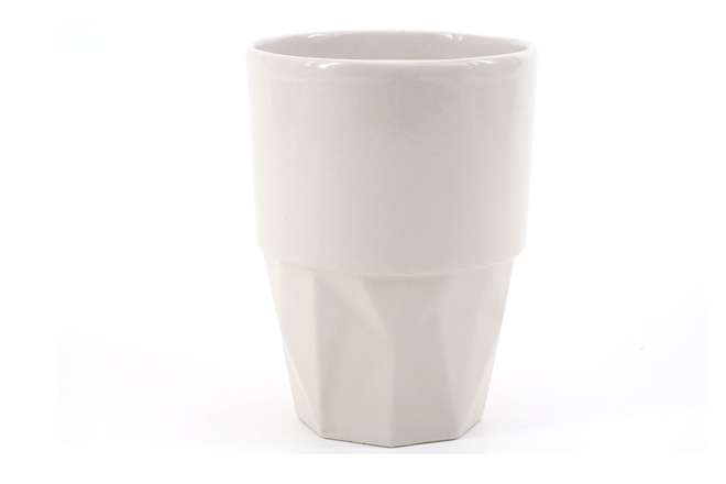 Geomotto beker 30cl Winterwit zonder oor