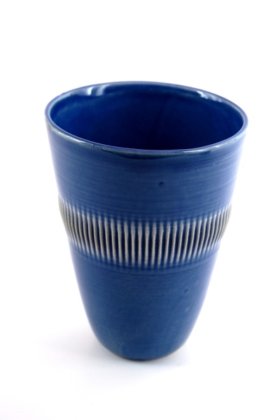 Cup TO-GO in Jeans kleur glazuur
