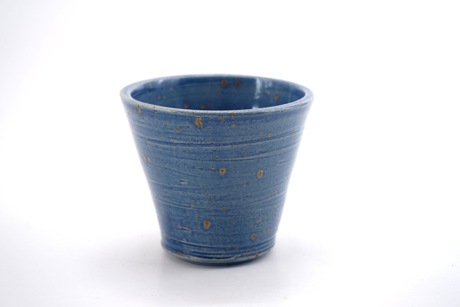 Set 3 kommetjes met kannetje in Jeans Blauw glazuur