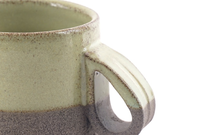 Goccia beker in matcha green glazuur