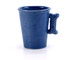 Koffiemok Blijvertje voor de hondenliefhebber in Jeans blauw kleur
