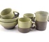Goccia beker in matcha green glazuur