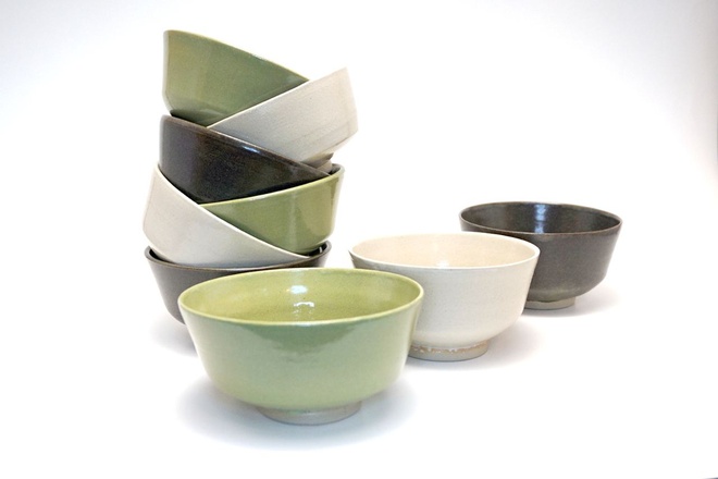 Rijstkom Matcha green