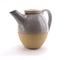 Theepot met kiezel glans glazuur op roodbakkende steengoedklei
