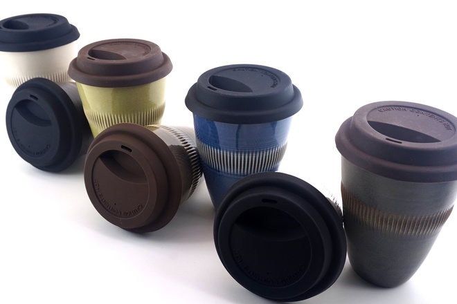 Cup TO-GO in Bosgrond glazuur