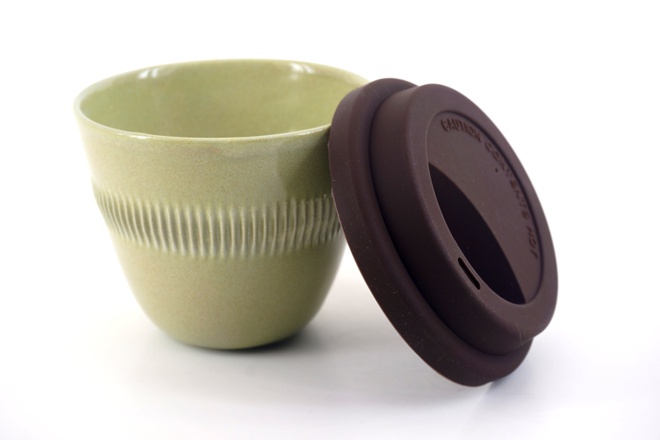 Cup TO-GO in Matcha green glazuur