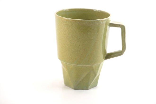Geomotto beker 30cl Matcha Green met oor