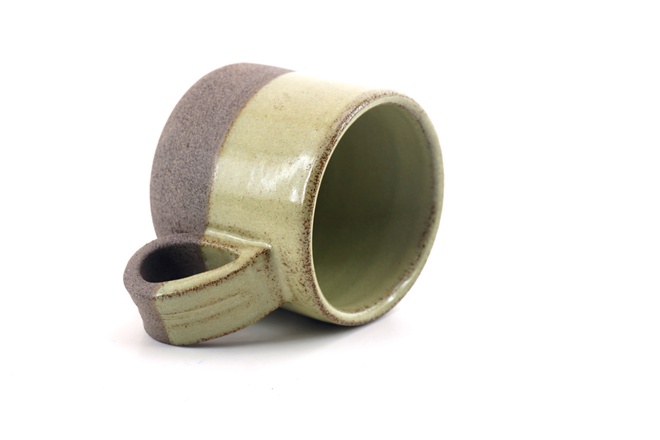 Goccia beker in matcha green glazuur