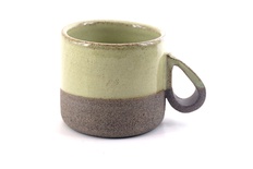 Goccia beker in matcha green glazuur
